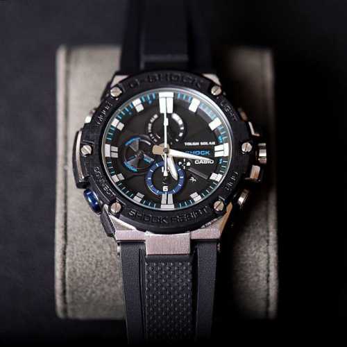 Casio G-Steel Sports Watch For Men Gst-B100-B100Dxxa-1A B200 Six-Hand Sports Wat