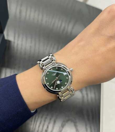 The Longines Heart Moon series shoes in Mountain Green are absolutely stunning!