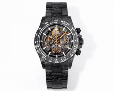 Twf Full Carbon Fiber Customized Rolex DDD. The entire case is made of imported