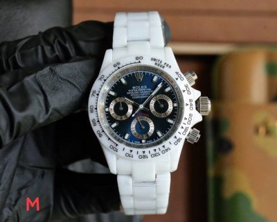 Rolex Daytona Series Ceramic Case 43Mm Sapphire Crystal Japanese Multi-Function