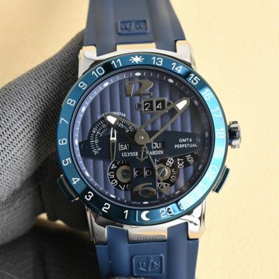 Gold+20 Ulysse Nardin Top Selling Men's Watch Diameter 44Mm Thickness 15Mm Impor