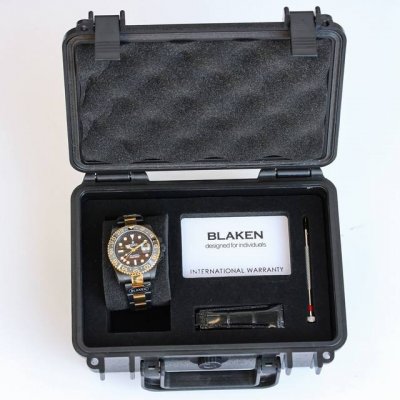 Blaken Modified Rolex GMT-Master II | The Deadly Temptation of Tiger Iron Eye St