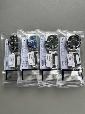 Longines Aquamarine series stainless steel case, three codes match, equipped wit - Click Image to Close