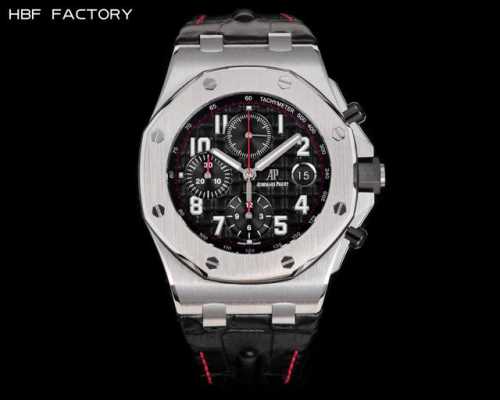 Gold, white and black are the same price, steel band +100. Hbf Factory Audemars