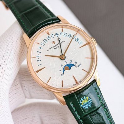 white gold, newly upgraded edition of the Vacheron Constantin Heritage Retrograd