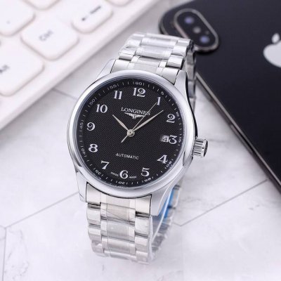 Stainless steel bracelet with butterfly clasp, white: , two-tone and all-black,