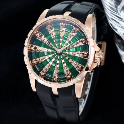 Roger Dubuis Excalibur Knights of the Round Table watch has a case measuring 45m