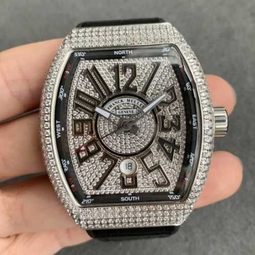 Abf Upgraded V45 Highest Quality Franck Muller 44X54 Mm 1. The Case Is 100% Orig
