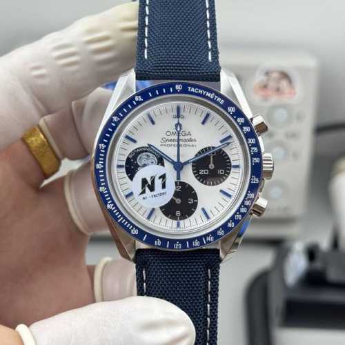N1, Omega Speedmaster Snoopy 50th Anniversary Watch 3861, manual winding, identi