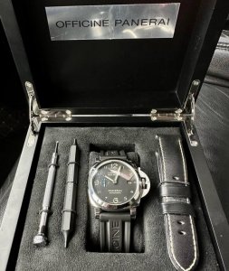 Panerai Luminor Automatic Men's Watch with Small Seconds and Date Display, 44mm