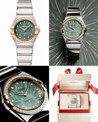 Gold + 20 Diamonds + 20 Now In Stock! Omega Constellation Series Latest Watch] C