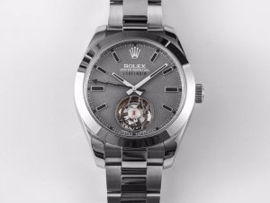 Jb Rolex Label Noir Oyster Tourbillon, the first Rolex watch with a tourbillon r