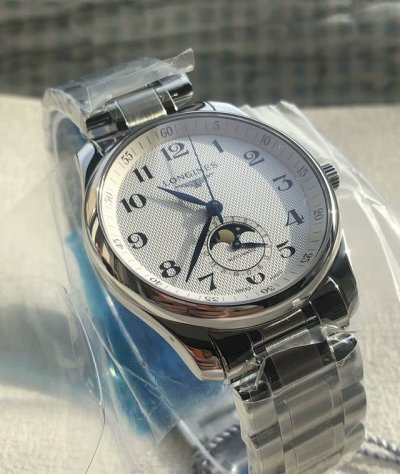 Longines Master Collection Automatic Mechanical Movement Four-Hand Moon Phase Me
