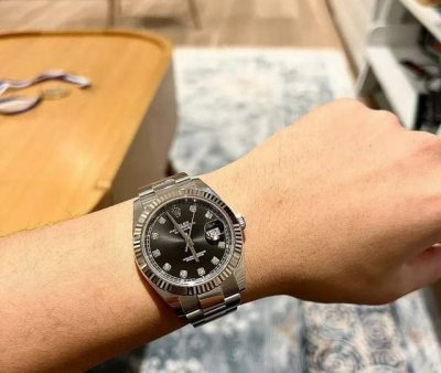 Exclusive real photos Rolex Datejust series fully automatic mechanical watch me