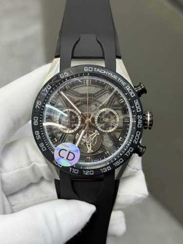 Exclusive Real Shot Images Tag Heuer Multi-function Chronograph Movement, Men's