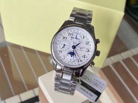 Longines Master Collection Eight-Hand Moon Phase. Same Functions As The Original - Click Image to Close
