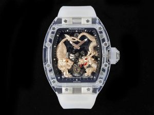 Wrist style. Strong Chinese style' Rm51-01 Dragon Fighting Tiger Tourbillon Watc