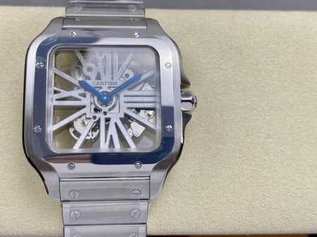 Mlf Cartier Santos Skeletonized Manual Mechanical - Click Image to Close