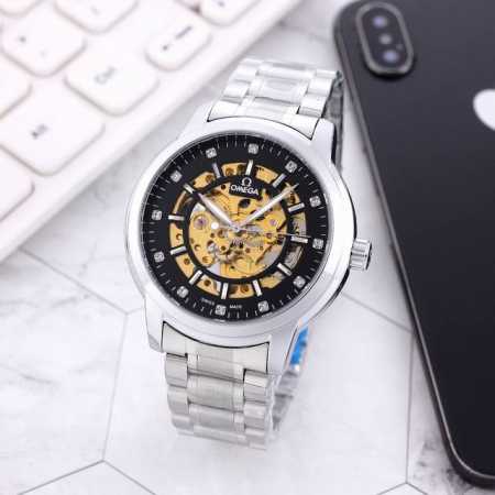 stainless steel strap with butterfly buckle white: , gold and black at the same - Click Image to Close