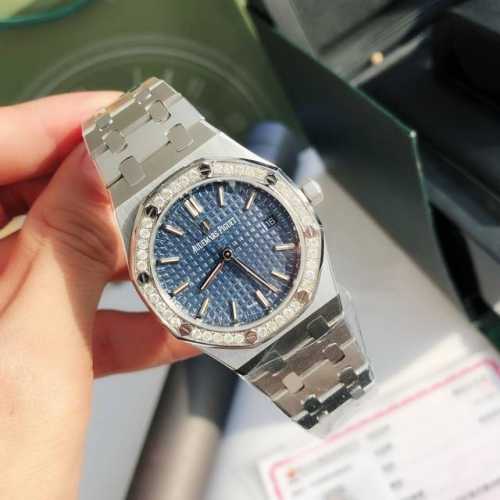 The most awesome "Steel King" women's watch with real diamonds, Audemars Piguet'