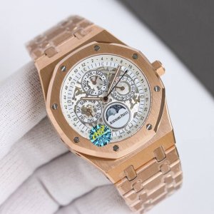 White, Black Ap Audemars Piguet Royal Oak 26574St series men's watch! Perfect a