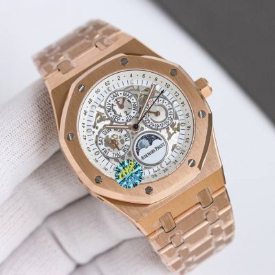 White, Black Ap Audemars Piguet Royal Oak 26574St series men's watch! Perfect a