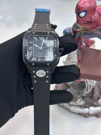 Exclusive Real Picture Cartier Automatic Mechanical Watch Cartier Santos Fully A - Click Image to Close