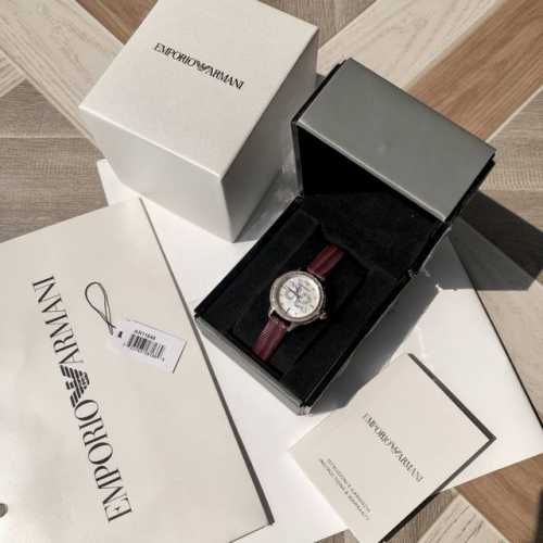 New Release!Authentic Armani Quartz Women's Watch, Ar11646, Specially Designed F