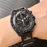 Omega x Swatch's new moon watch, the Mission To The Moonphase Bex. This new watc