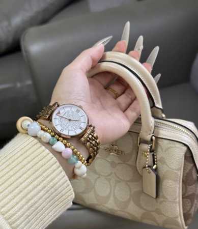 Armani's starry sky watch is a classic design The small diamond embellishments - Click Image to Close