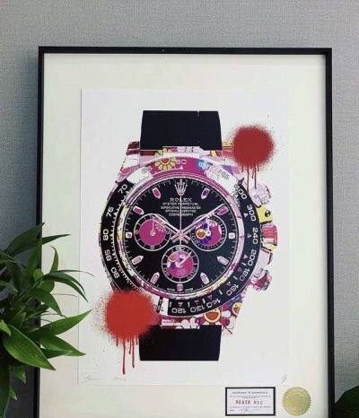 To show the actual picture of the work, the frame style About delivery: It will