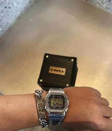 Shipping photos, finally shipped! Casio small gold brick, gold Gmw-B5000D-1Jfb50 - Click Image to Close