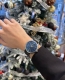 IWC Portofino IW356522 automatic men's watch, 40mm blue dial, 18K rose gold pin