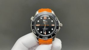 Ovs new product, the new Seamaster diving watch with orange needle. Orange has b