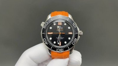 Ovs new product, the new Seamaster diving watch with orange needle. Orange has b