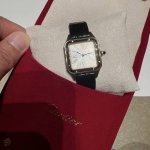 Platinum Taiwan factory Dumont, leather, roasted blue needle, sapphire glass, de