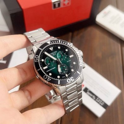 Steel bracelet series, Tissot T120 six-hand latest model, original single piece