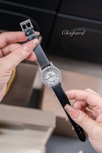 Leather, Steel 380 Chopard L'heure Du Diamant# Series Watches Use The Brand's Ic