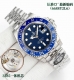 SJ produced a black, blue, and color-changing Cola bezel with a left-handed, 50-