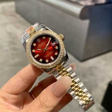 Rolex Datejust 31mm watch features a three-color dial, a timeless art piece with - Click Image to Close