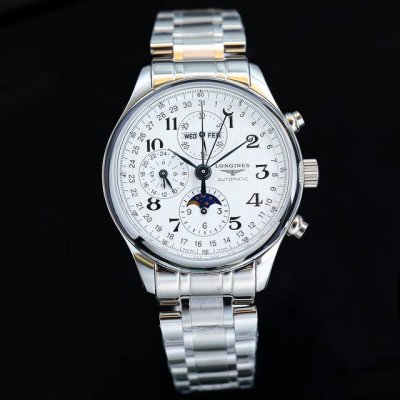 tw Produced The New Longines L2.759.4 Six-Hand Multifunctional Mechanical . T