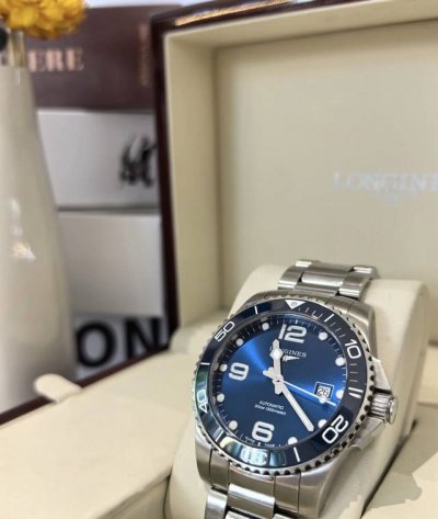 Longines super popular dive watch, blue dial Conquest 40% off+! Longines Conques
