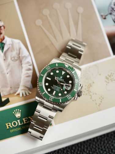 Rolex Yacht-Driving Submariner Series Model 116610Lv-0002 Green Dial Automatic M