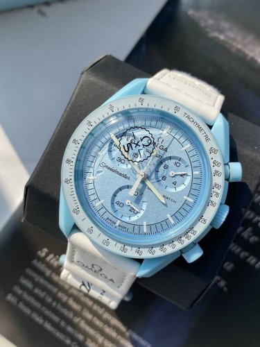 the Closest Thing To Youth Is Owning This Co-Branded Moon Watch Omega X Swatc