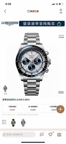 The new Longines Longines Conquest Elantra has become a highly respected boutiqu