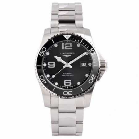 Longines New Longines Concas Ceramic Bezel Mechanical Men's Watch L3.781.4.56.6 - Click Image to Close