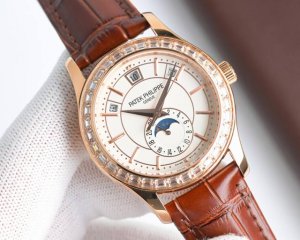 White-Gold Tw Patek Philippe's complex multi-function series 5205G-013 makes its