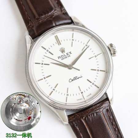 Sj Produced White and Gold Case Rolex Cellini Series Ot2 Classic Dress Watch, Mk - Click Image to Close