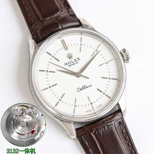 Sj Produced White and Gold Case Rolex Cellini Series Ot2 Classic Dress Watch, Mk