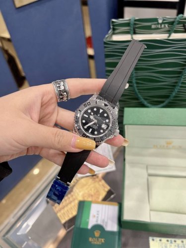 Celebrity-same Rolex Yacht Series mechanical automatic sapphire mirror stainless